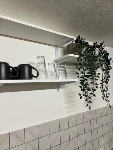 Dapur atau dapur kecil di Apartment Plini