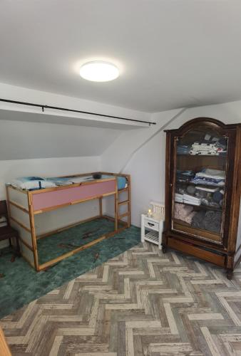 Voodi või voodid majutusasutuse Domaine Duchentyls Chambres d hotes toas