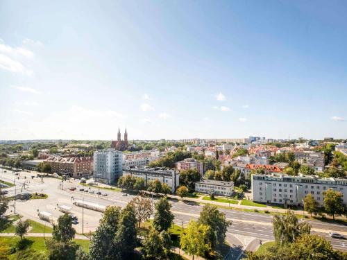 Nespecifikovaný výhled na destinaci Białystok nebo výhled na město při pohledu z hotelu