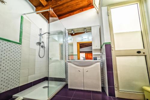 Ένα μπάνιο στο B&B Villa Bency