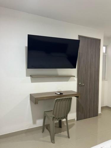 Hotel Brisasにあるテレビまたはエンターテインメントセンター