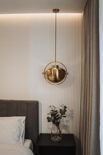 Postel nebo postele na pokoji v ubytování Cozy Studio No 4