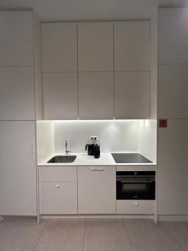 Una cocina o zona de cocina en Studio Tzawel