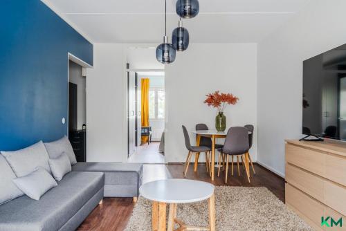 Χώρος καθιστικού στο Easypass Apartmenthotel
