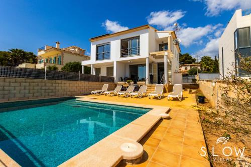 Bazén v ubytování Villa Es Bufedo by Slow Villas nebo v jeho okolí
