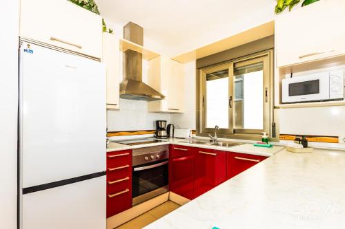 Η κουζίνα ή μικρή κουζίνα στο Villa Es Bufedo by Slow Villas