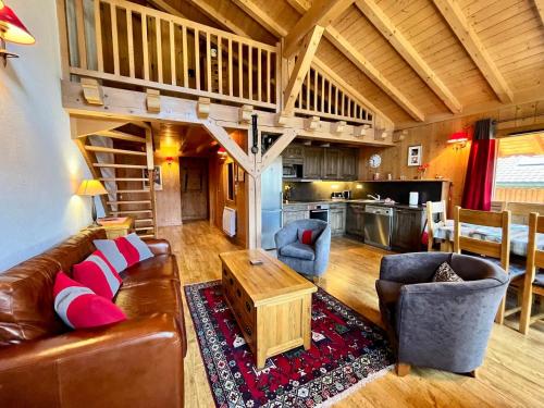 Chalet moderne 3 chambres avec balcon et garage à Samoëns - FR-1-624-25