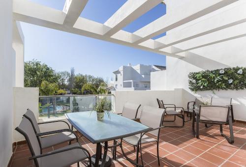 Μπαλκόνι ή βεράντα στο Chic & Bright Costa Ballena Getaway