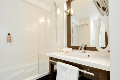 Salle de bains dans l'établissement Seven Urban Suites Nantes Centre