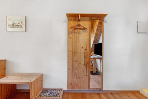 TV a/nebo společenská místnost v ubytování Appartment Bergblick