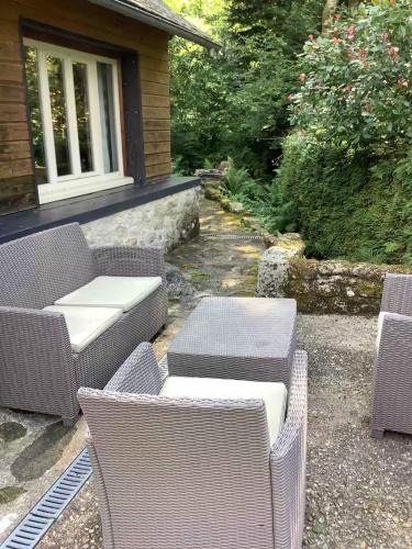 Ruang duduk di Moulin De Villesaint