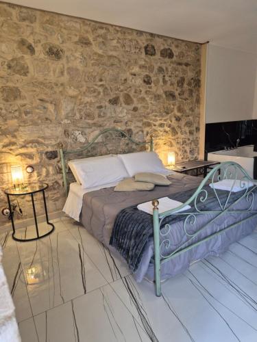 Postel nebo postele na pokoji v ubytování Vallata San Leonardo