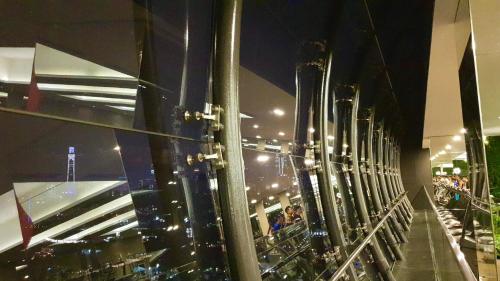 a view of a shopping mall at night at MCity Jalan Ampang KLCC in Kuala Lumpur