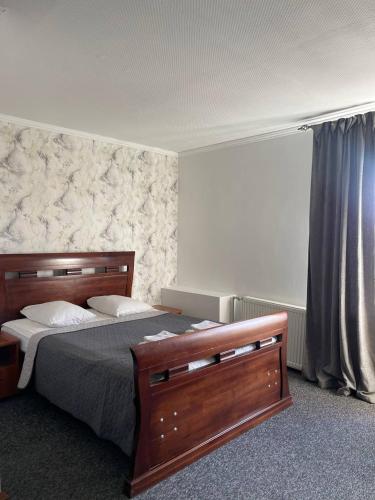 Viktoria Hotelにあるベッド