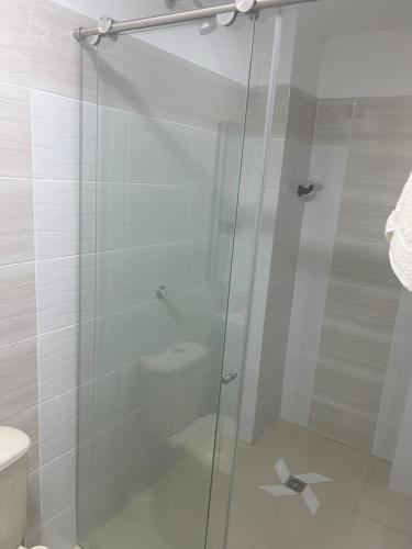 Uma casa de banho em Hotel Roma Urabá