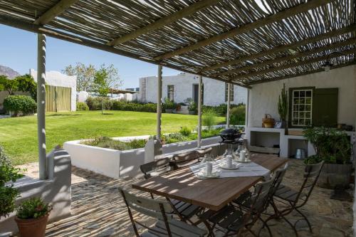 Zahrada ubytování dHoek Guesthouse
