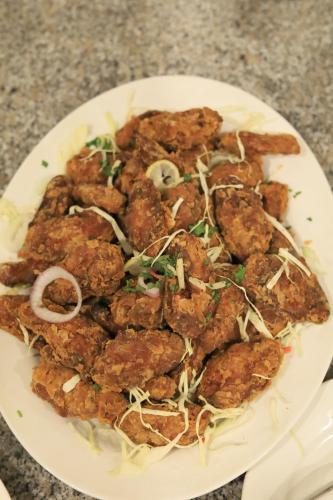 a white plate of food on a table at Destination Hotel Murree in Murree