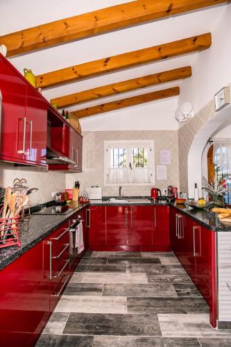 Dapur atau dapur kecil di Serene Stay in Benissa