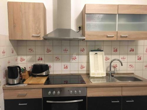 Kuchyň nebo kuchyňský kout v ubytování House of Aurelie