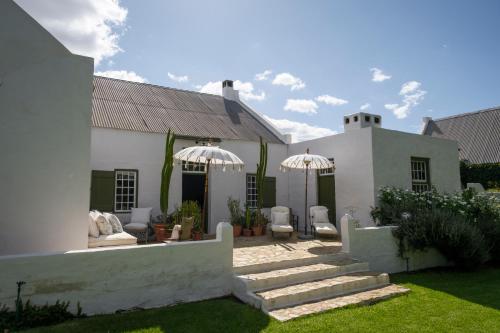 Zahrada ubytování dHoek Guesthouse