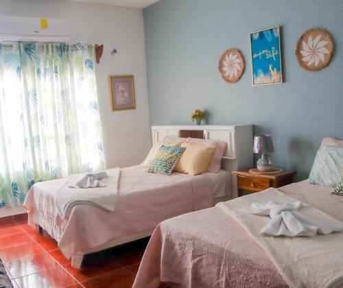 Postel nebo postele na pokoji v ubytování Casa LuzLago 2