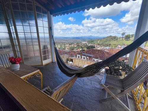 Balkoni atau teres di Hotel Montanhas de Minas