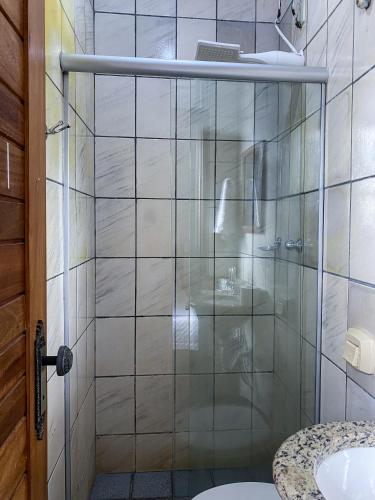 Bilik mandi di Hotel Montanhas de Minas