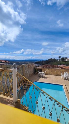 Kolam renang di atau dekat dengan Hotel Montanhas de Minas