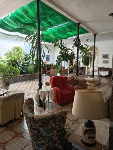 Χώρος καθιστικού στο Casa Rosa 8