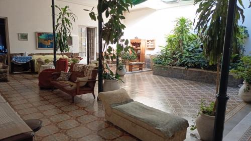Χώρος καθιστικού στο Casa Rosa 8