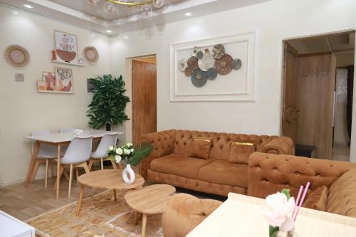 Elegant F3, 2 chambres climatisées lits king size, Yoff plage bceao