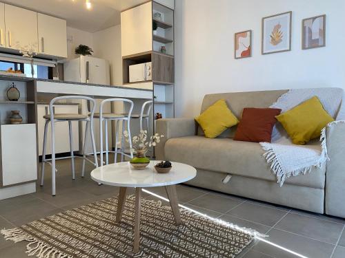 Køkken eller tekøkken på Tranquilo Departamento