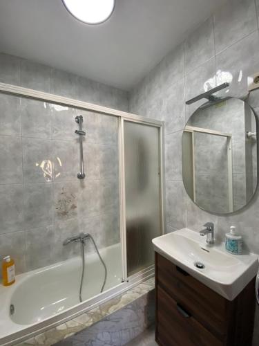 Koupelna v ubytování Apartamento Timón - Corcubión