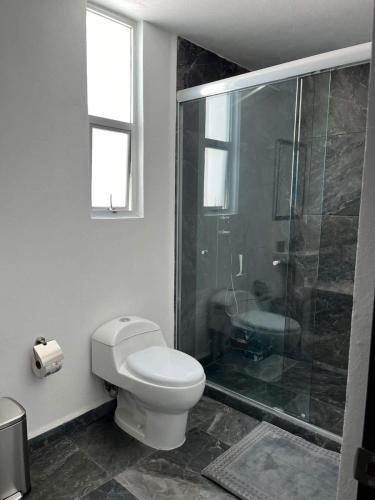 Koupelna v ubytování Bello Penthouse con Alberca