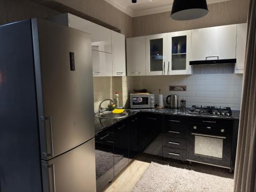 Кухня или кухненски бокс в Apartment