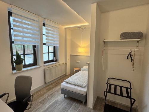 Postel nebo postele na pokoji v ubytování Landgasthof & Hotel Waldeck