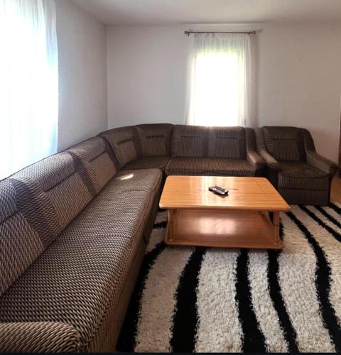 Χώρος καθιστικού στο Dina Apartments