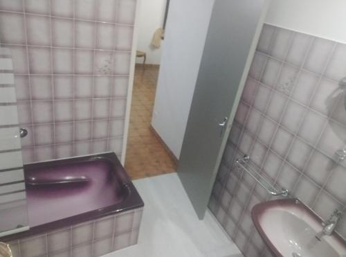 Koupelna v ubytování Comme chez Mamies