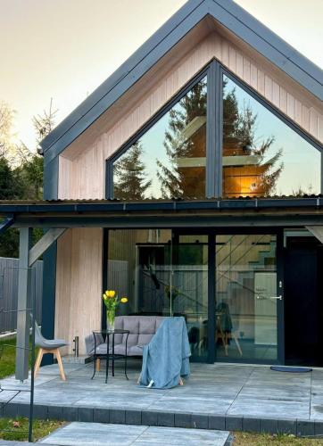 domek w stylu stodoły