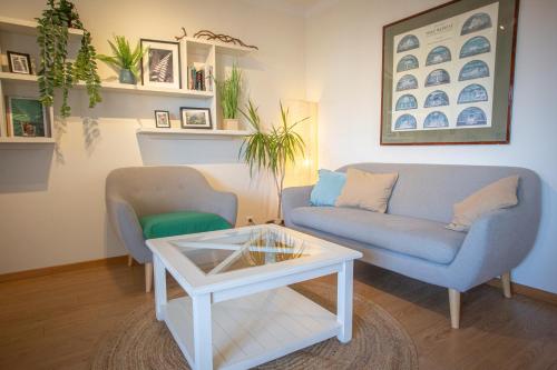 Et opholdsområde på Villa Lena