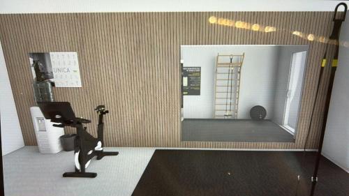 Fitness centrum a/nebo fitness zařízení v ubytování Whitlock16 - Luxe Aparthotel Montgomery Square Brussels