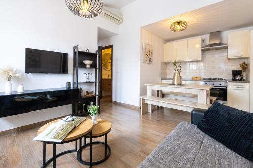 Η κουζίνα ή μικρή κουζίνα στο Vila Mirela