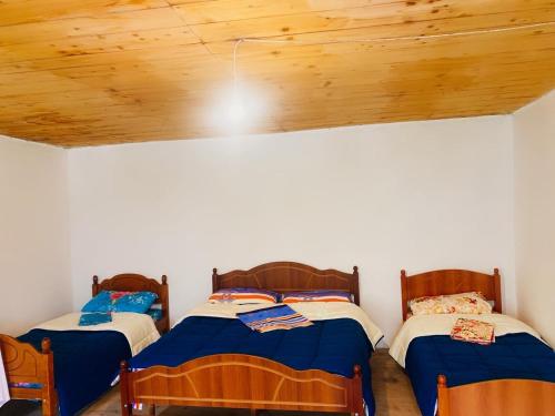Postel nebo postele na pokoji v ubytování Guesthouse Silvester