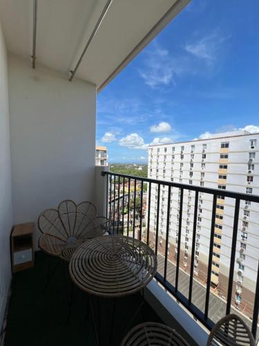 Balkón nebo terasa v ubytování C&K Staycation