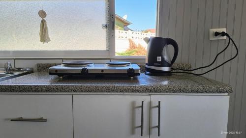 Una cocina o zona de cocina en Experiencia en tiny house