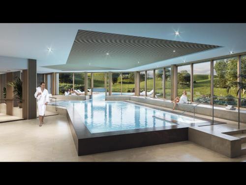 Apartment in Le Corbier with Spa & Pool