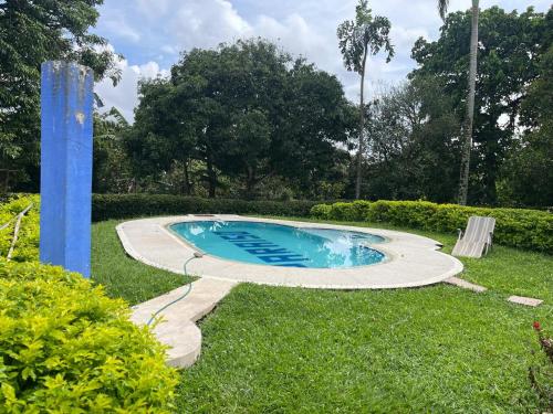 Bazén v ubytování Finca hotel el paraiso nebo v jeho okolí