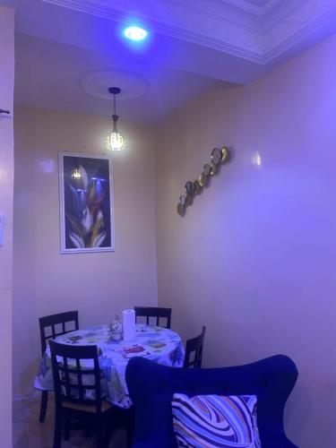 Χώρος καθιστικού στο Residence Adja Binta Kane Sour