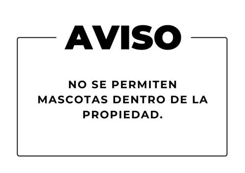 a sign that reads no see penner macos dentino be la projected at Apartamento NIZA con aire acondicionado cerca al CC Mayales Plaza in Valledupar