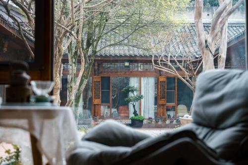 Χώρος καθιστικού στο Chengdu jinfu hotel